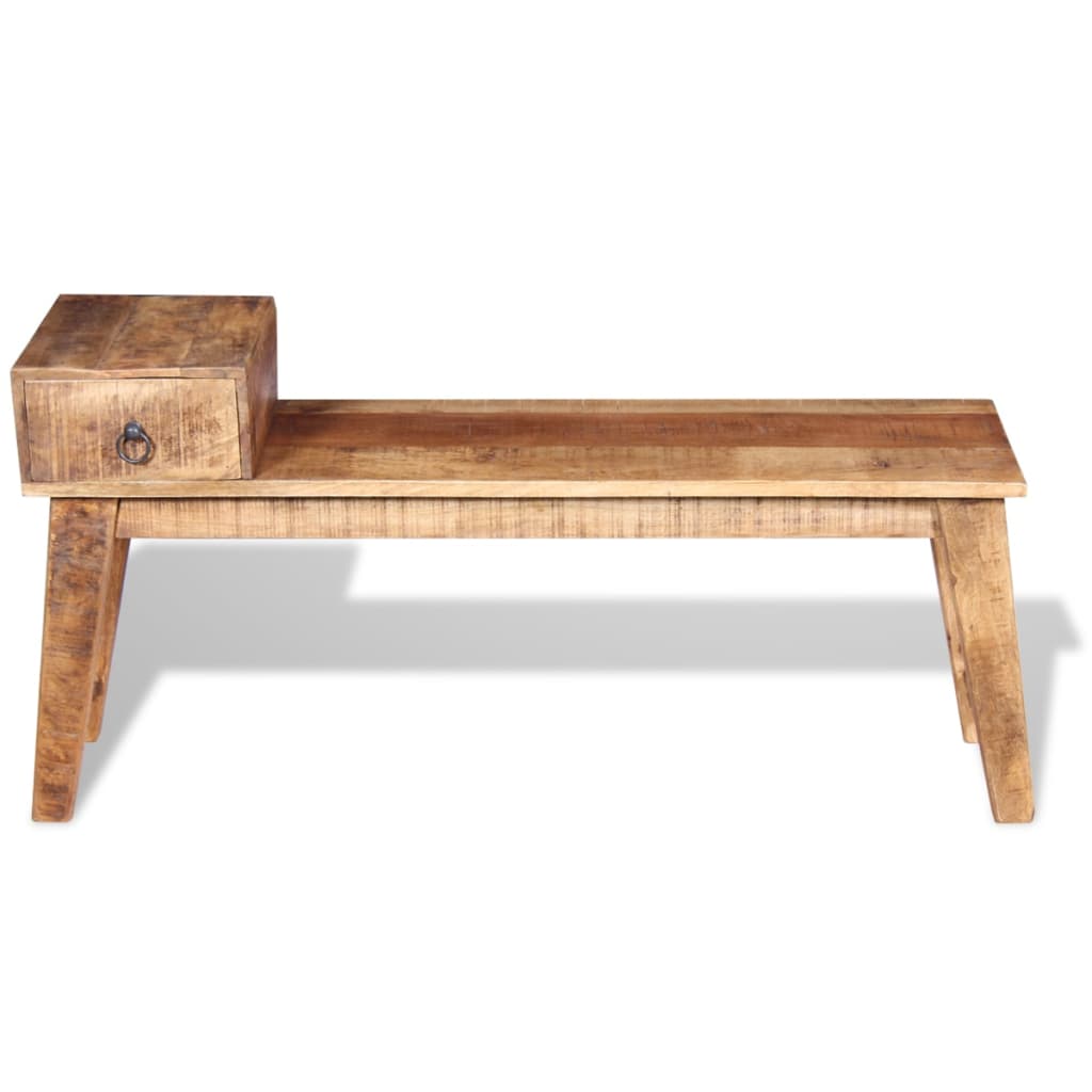 Banc en Bois avec Tiroir