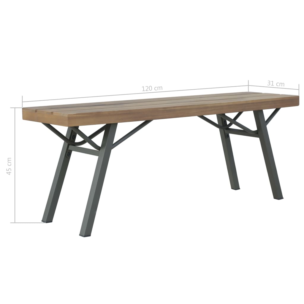 Petit Banc en Bois pour Plantes