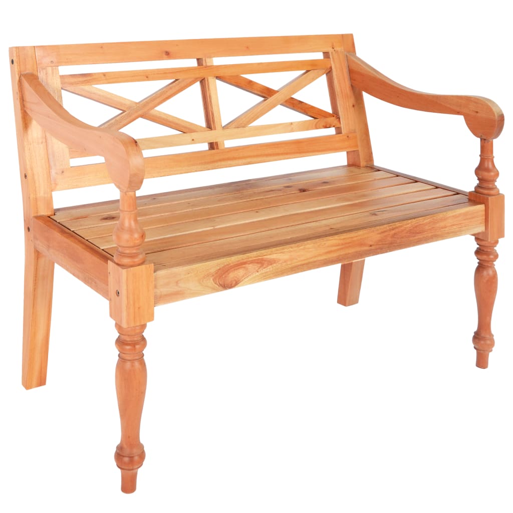 banc en bois sculpté