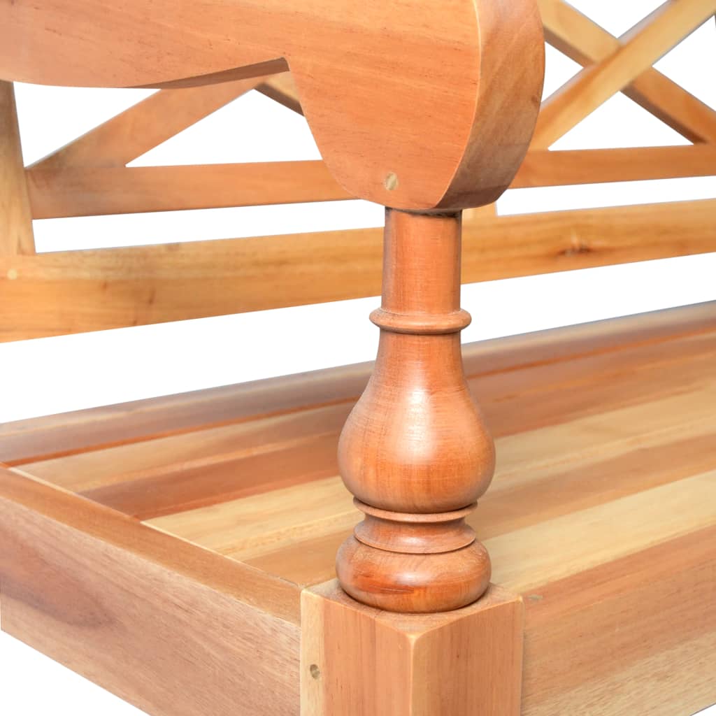 Banc en Bois Sculpté