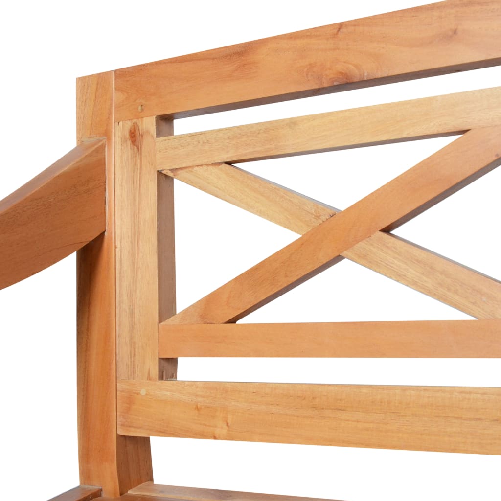 Banc en Bois Sculpté