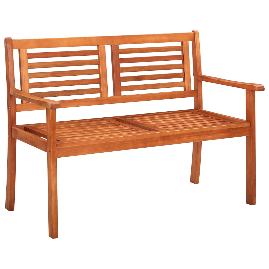 banc de jardin en eucalyptus