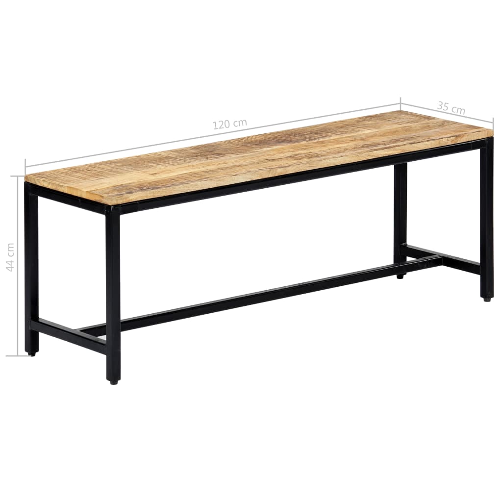 Banc en Bois de Manguier