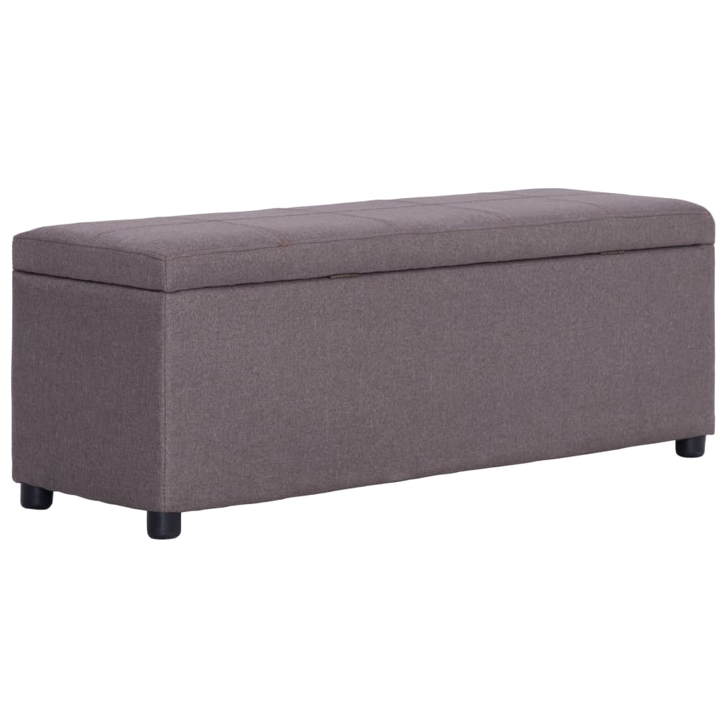 Banc Coffre Taupe