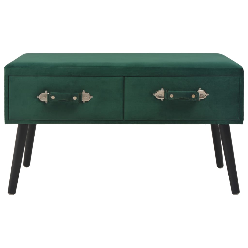 banc d'entrée scandinave vert