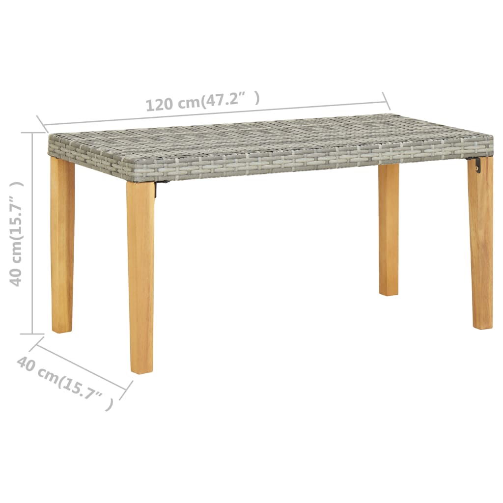 Banc en Bois 120 cm