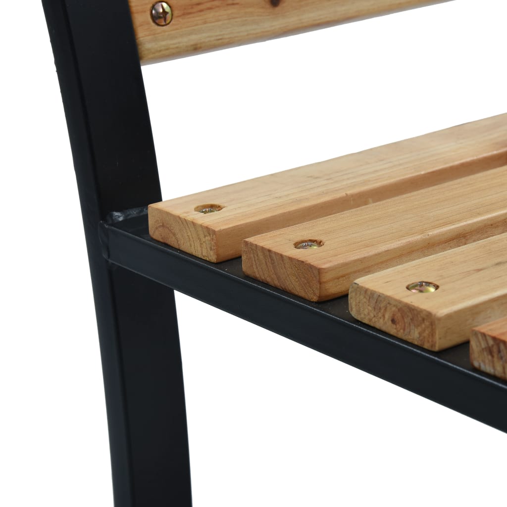Banc de Jardin Bois et Metal