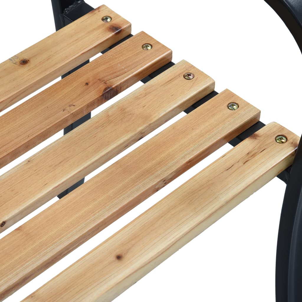 Banc de Jardin Bois et Metal