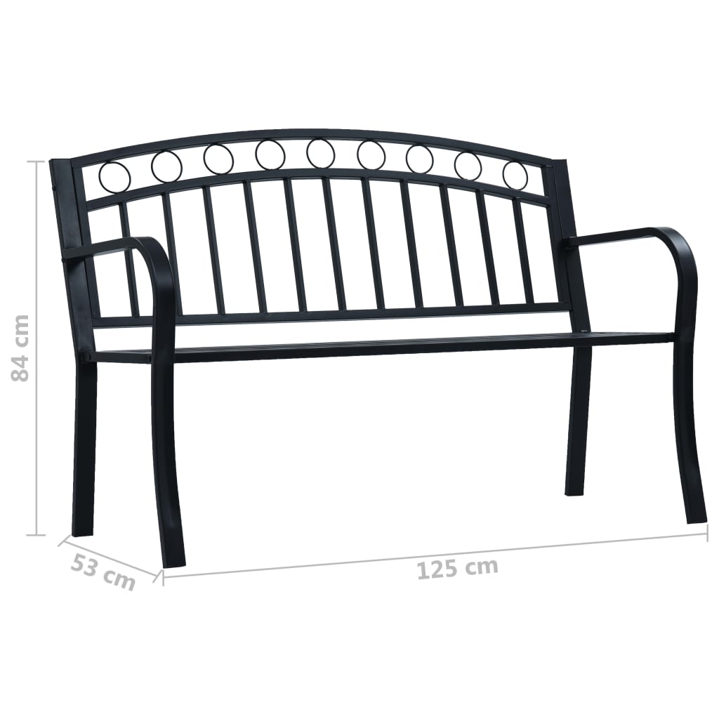 Banc de Jardin Acier