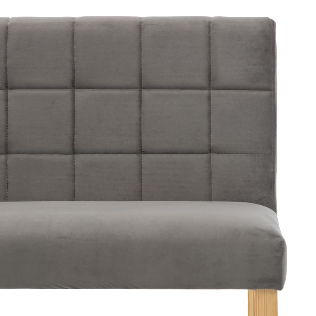Banc en Bois avec Dossier pour Salle à Manger