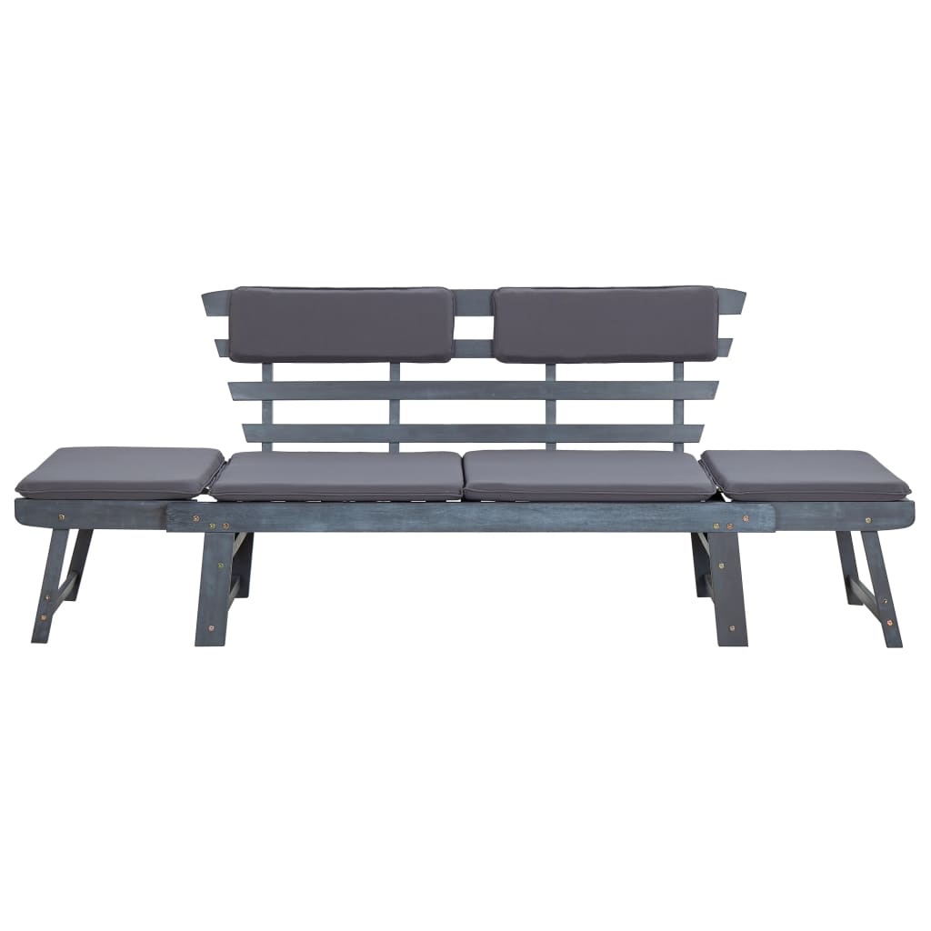 banc de jardin convertible