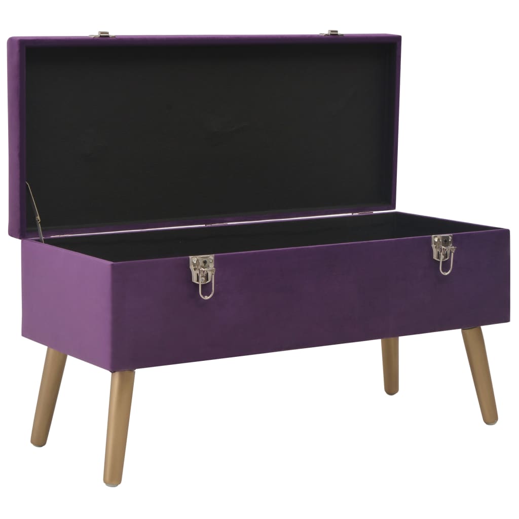 Banc Coffre Violet