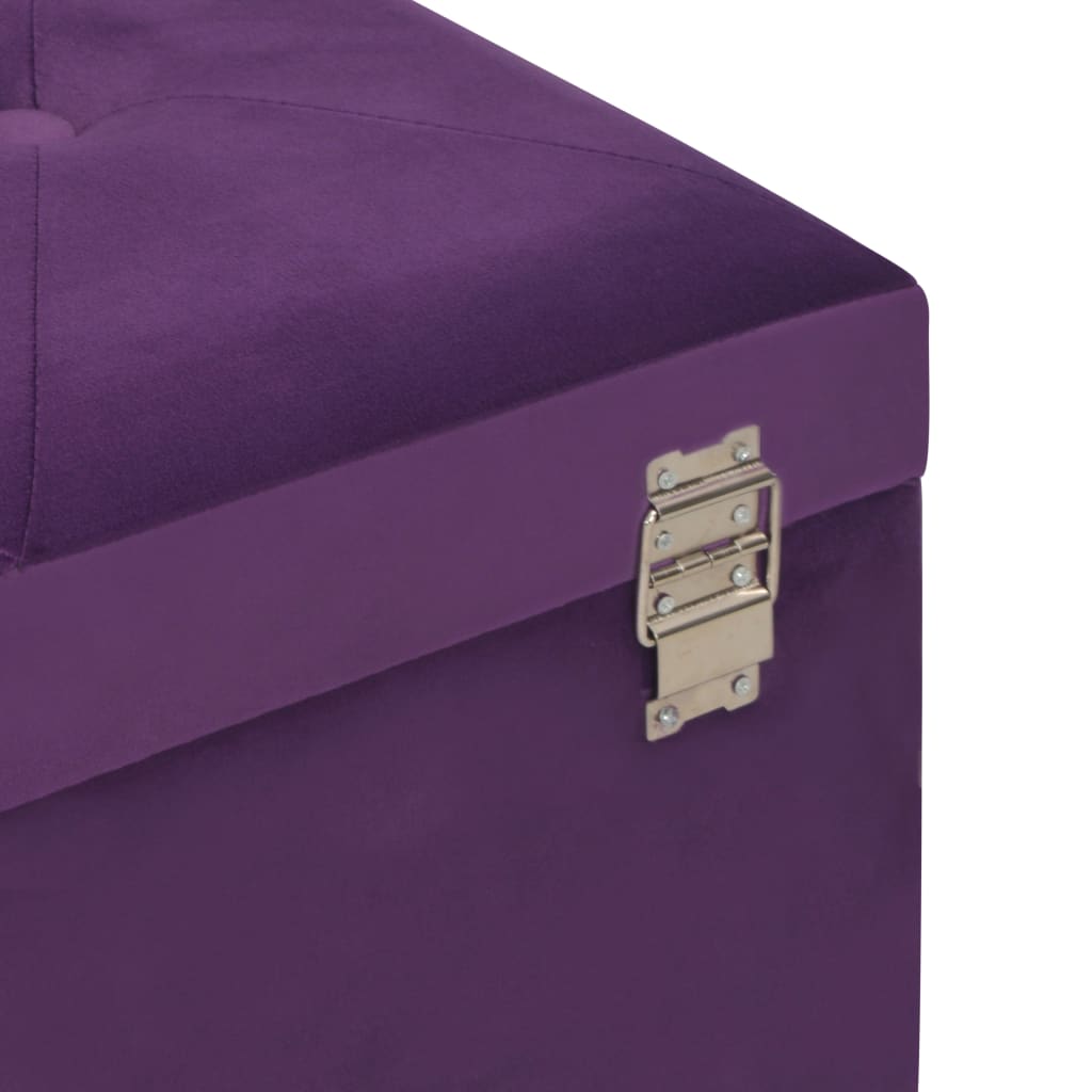 Banc Coffre Violet