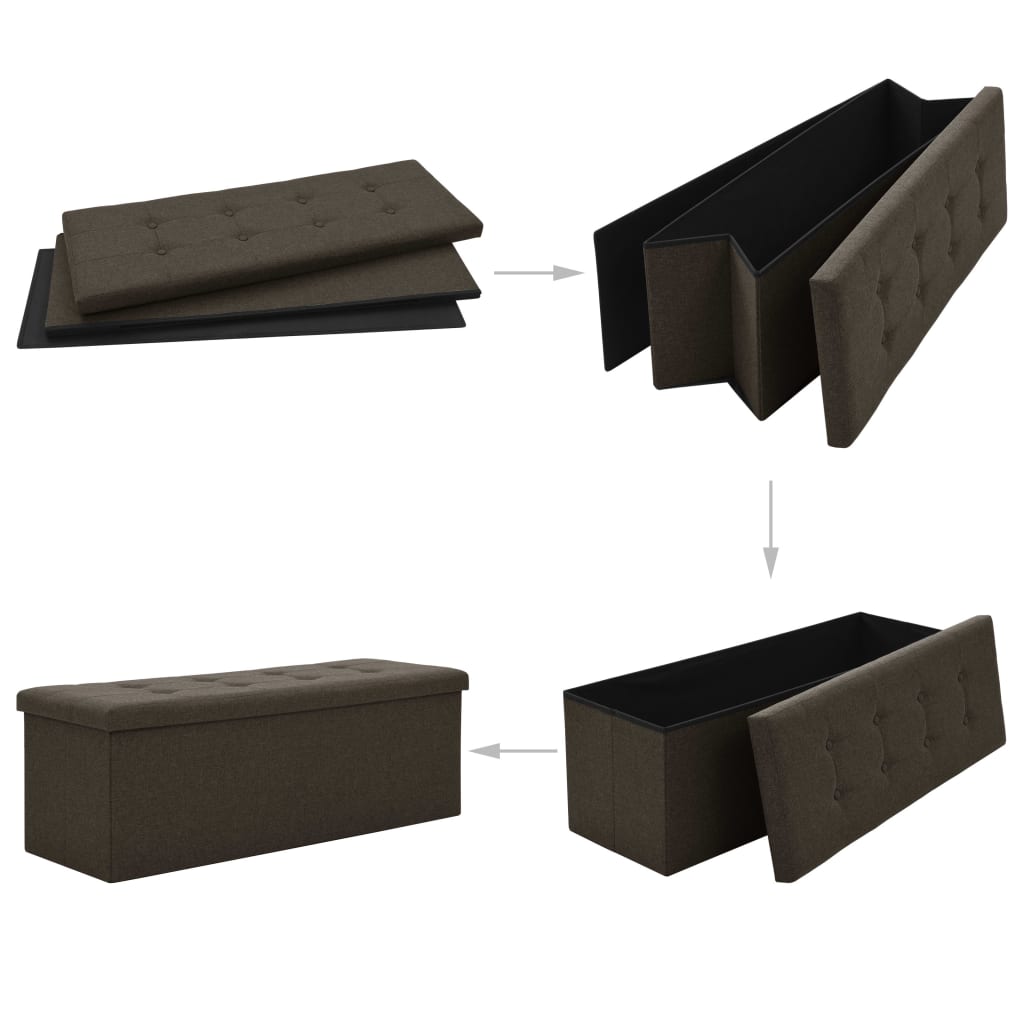 Banc Pliable Tissu