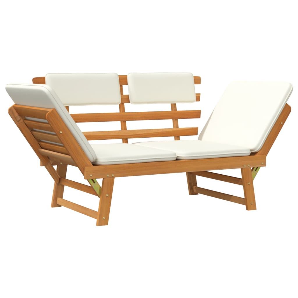 Banc de jardin design 2 en 1