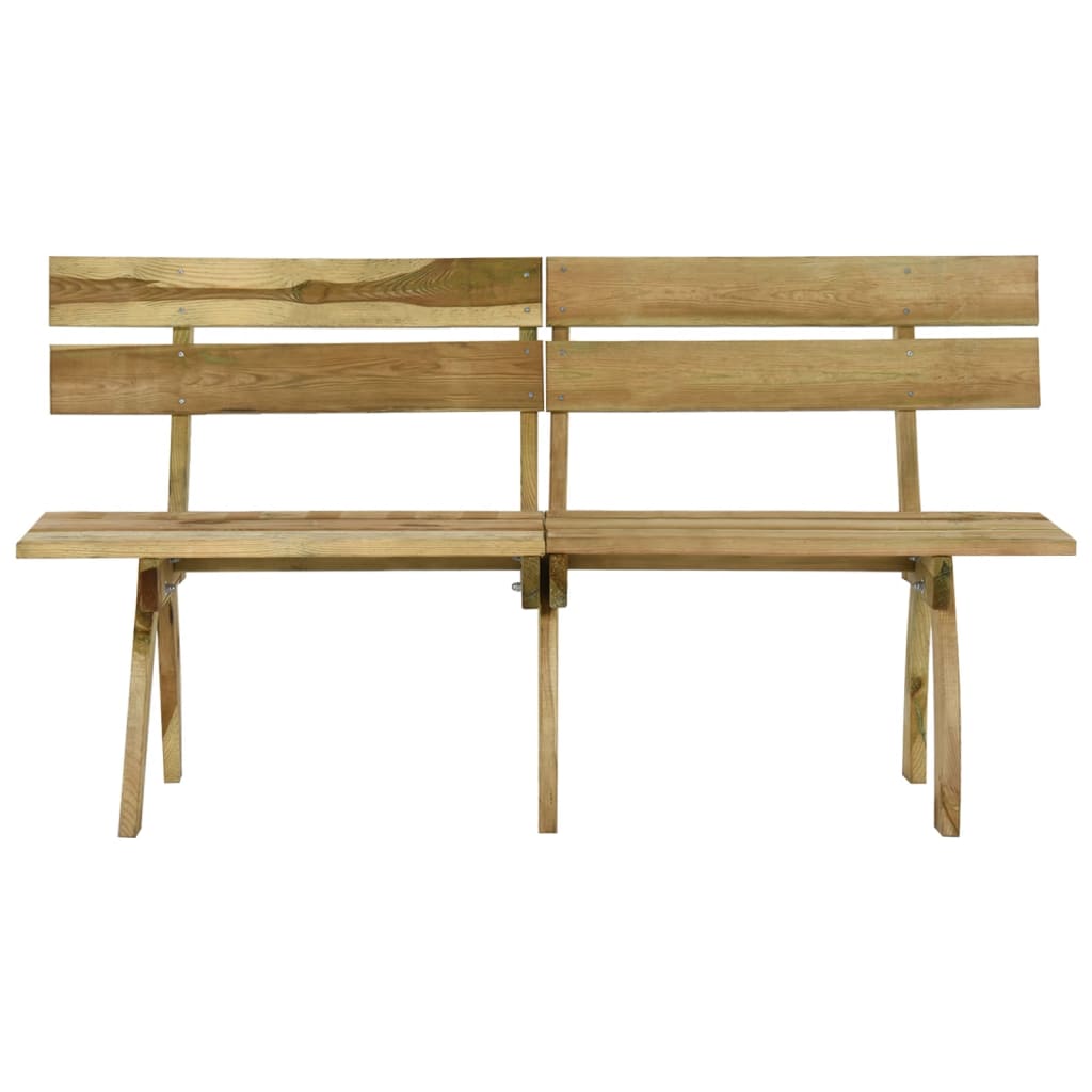 Banc de jardin en bois 160 cm