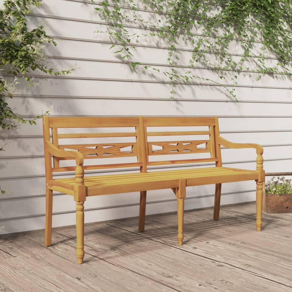 banc de jardin en bois 3 places