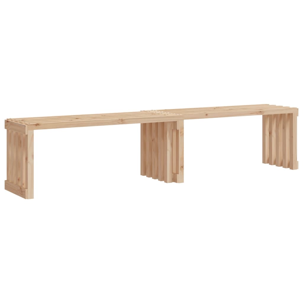 Banc de jardin moderne en bois