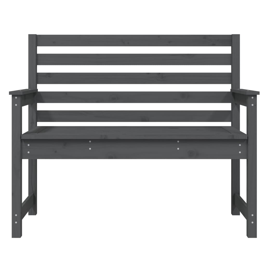 Banc de Jardin Gris Anthracite