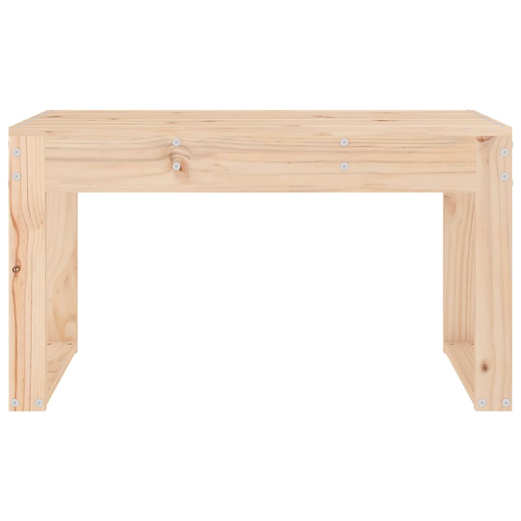 petit banc en bois massif