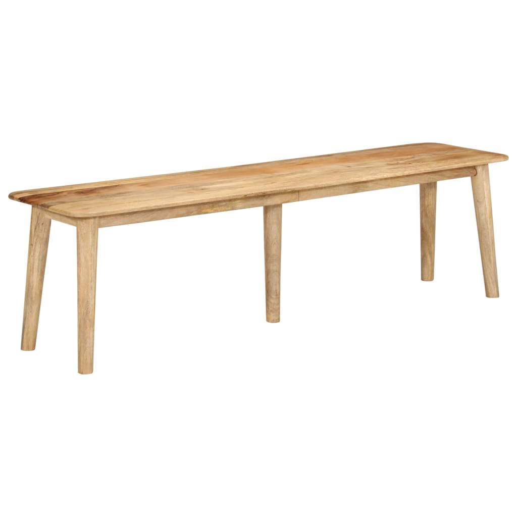 banc en bois long