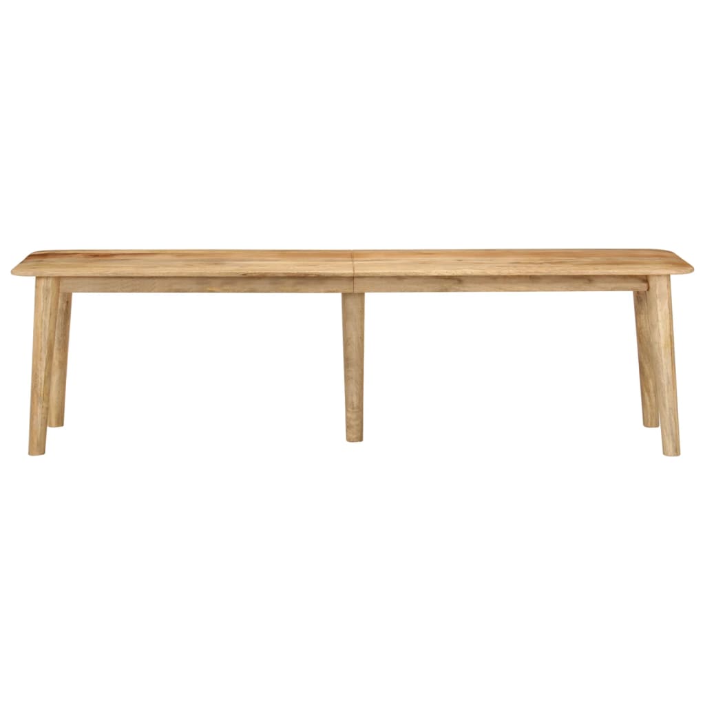 banc en bois massif long