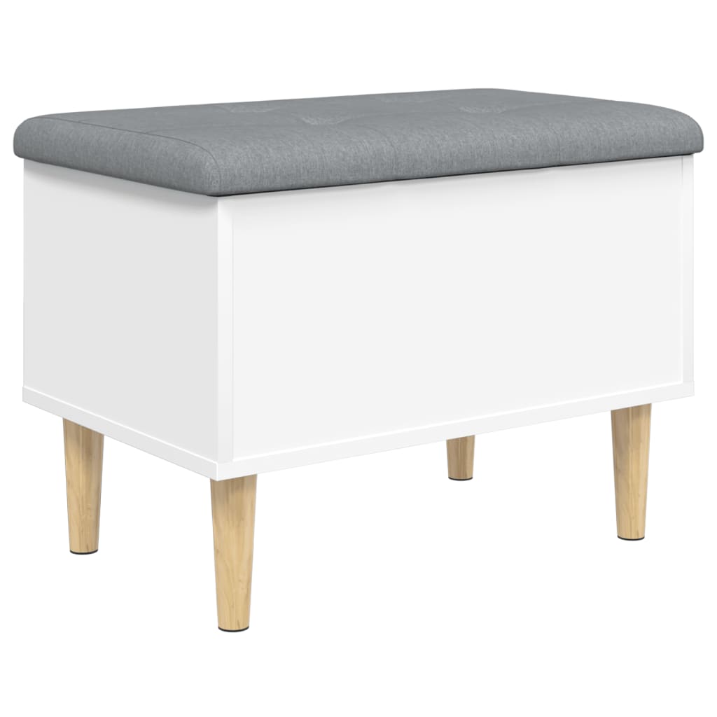 banc blanc de salle de bain