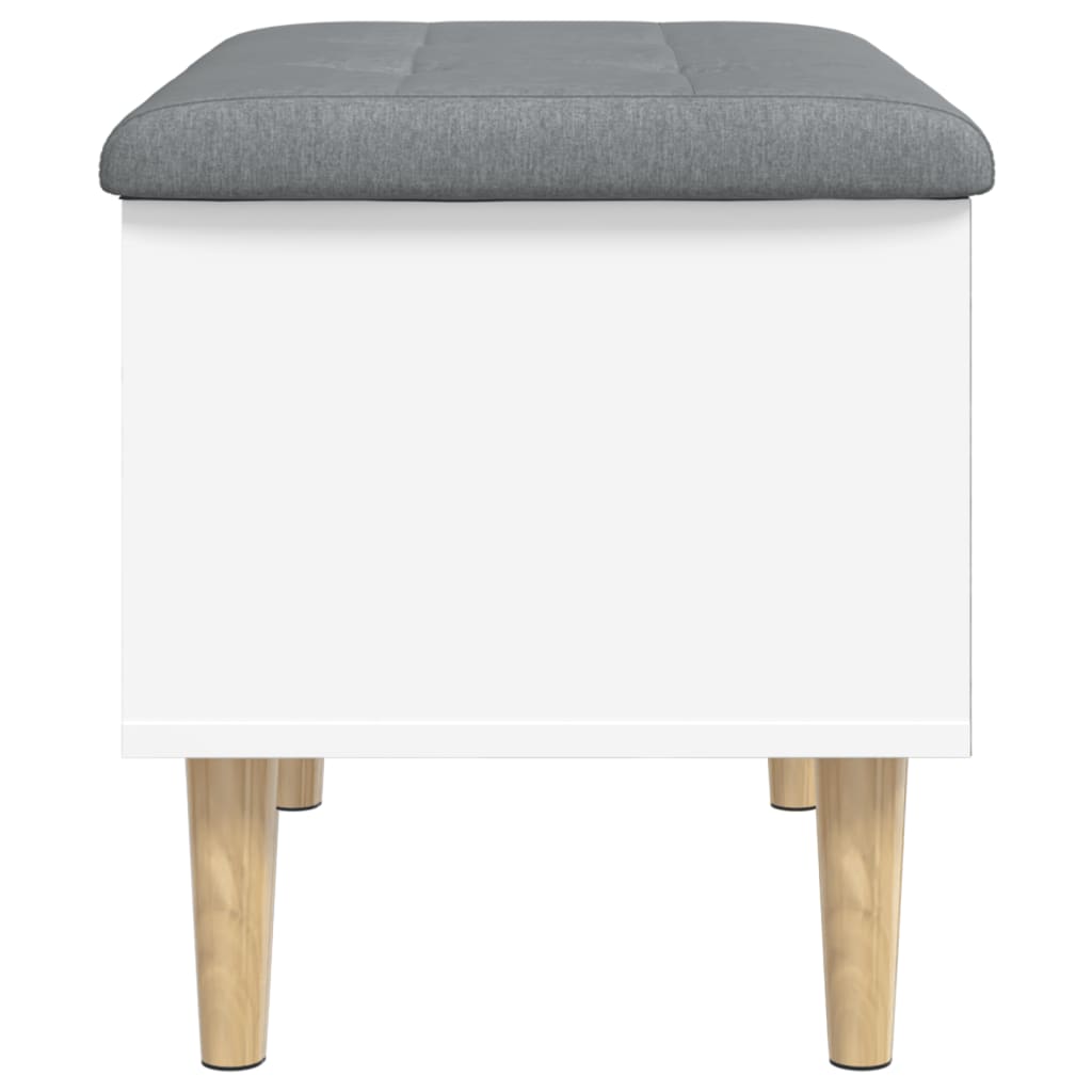 Petit Banc Blanc pour Salle de Bain