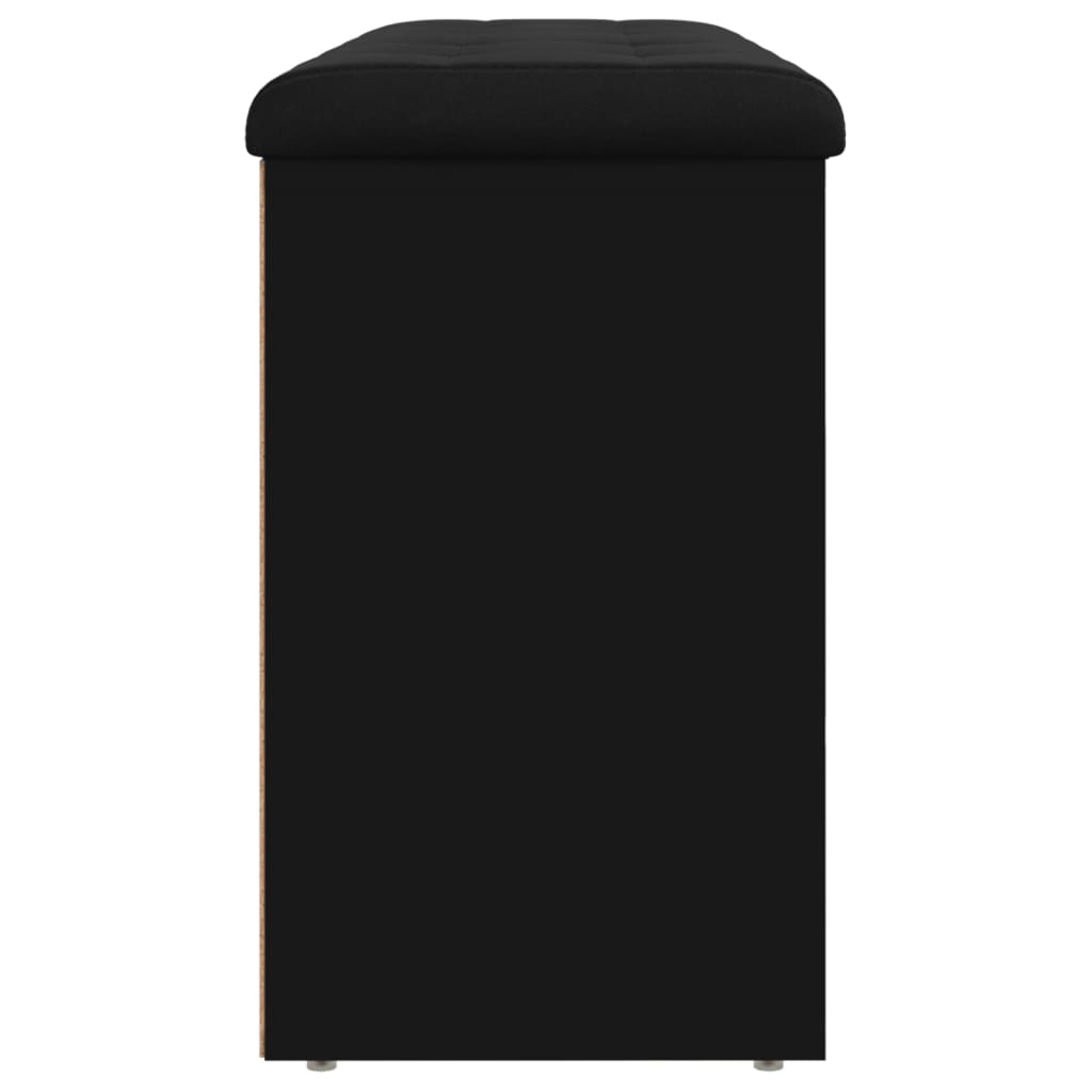 Banc d'Entrée Noir et Bois