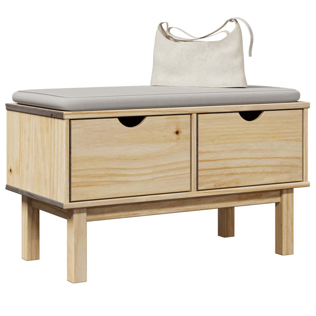 banc coffre de rangement entrée 80 cm