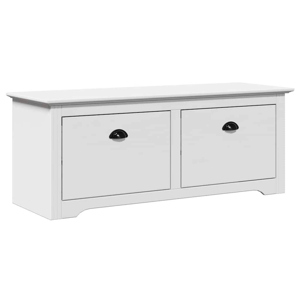 Banc Salle de Bain Blanc Laqué