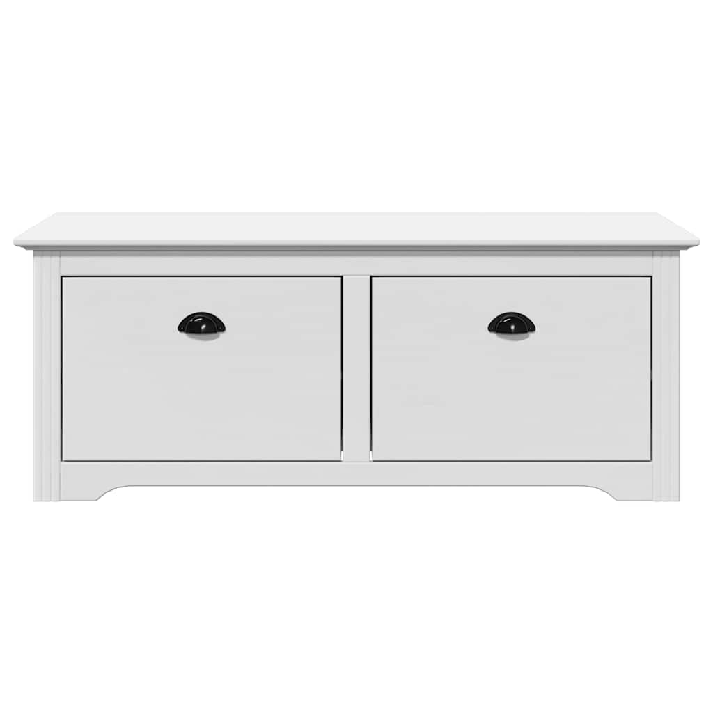 Banc Salle de Bain Blanc Laqué