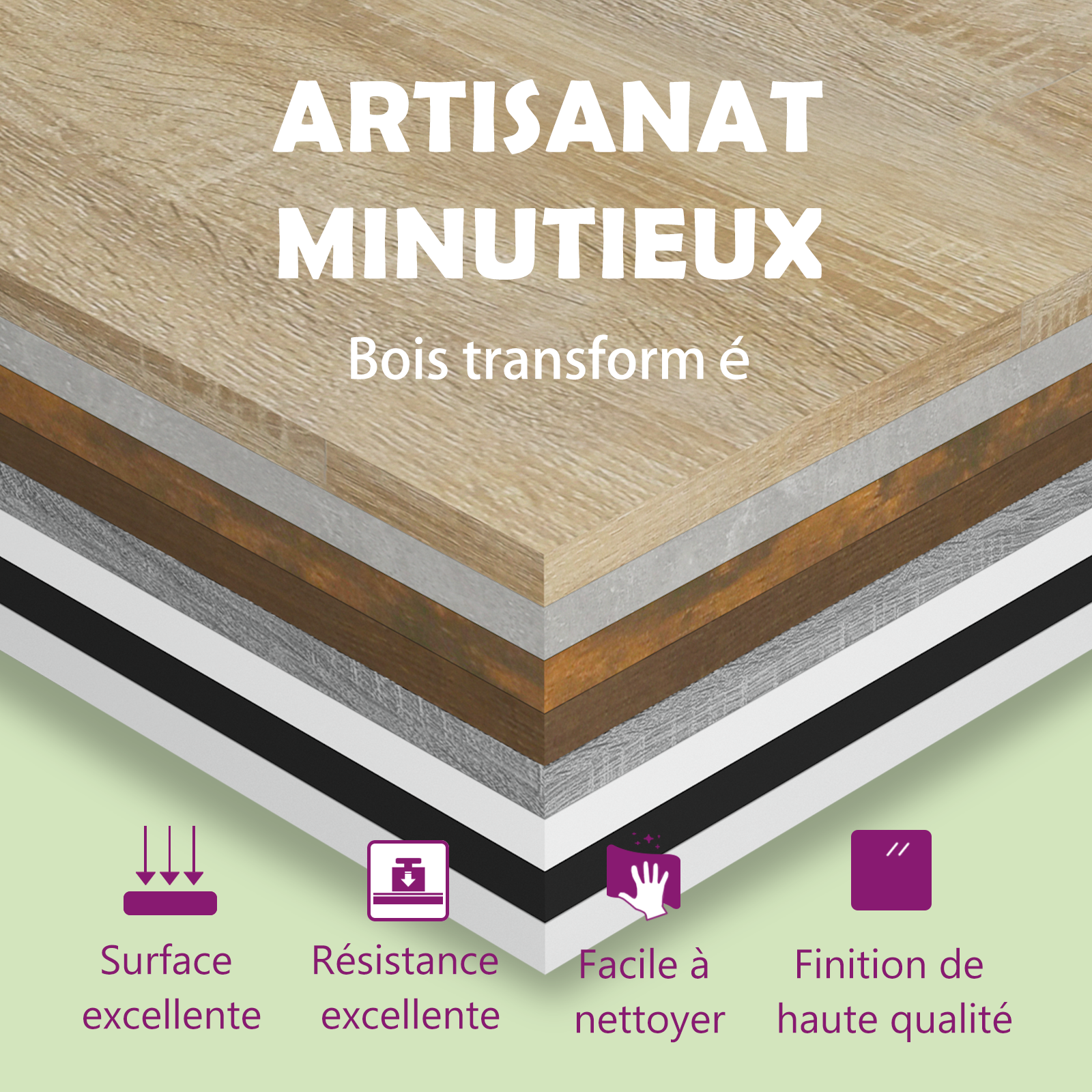 Banc d'Entrée Longueur 60 cm
