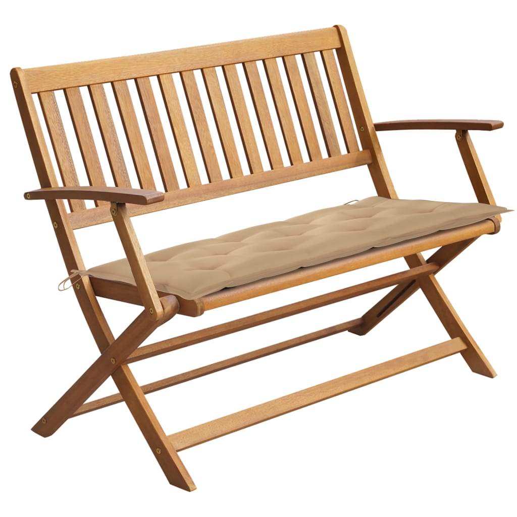 banc de jardin pieds pliants