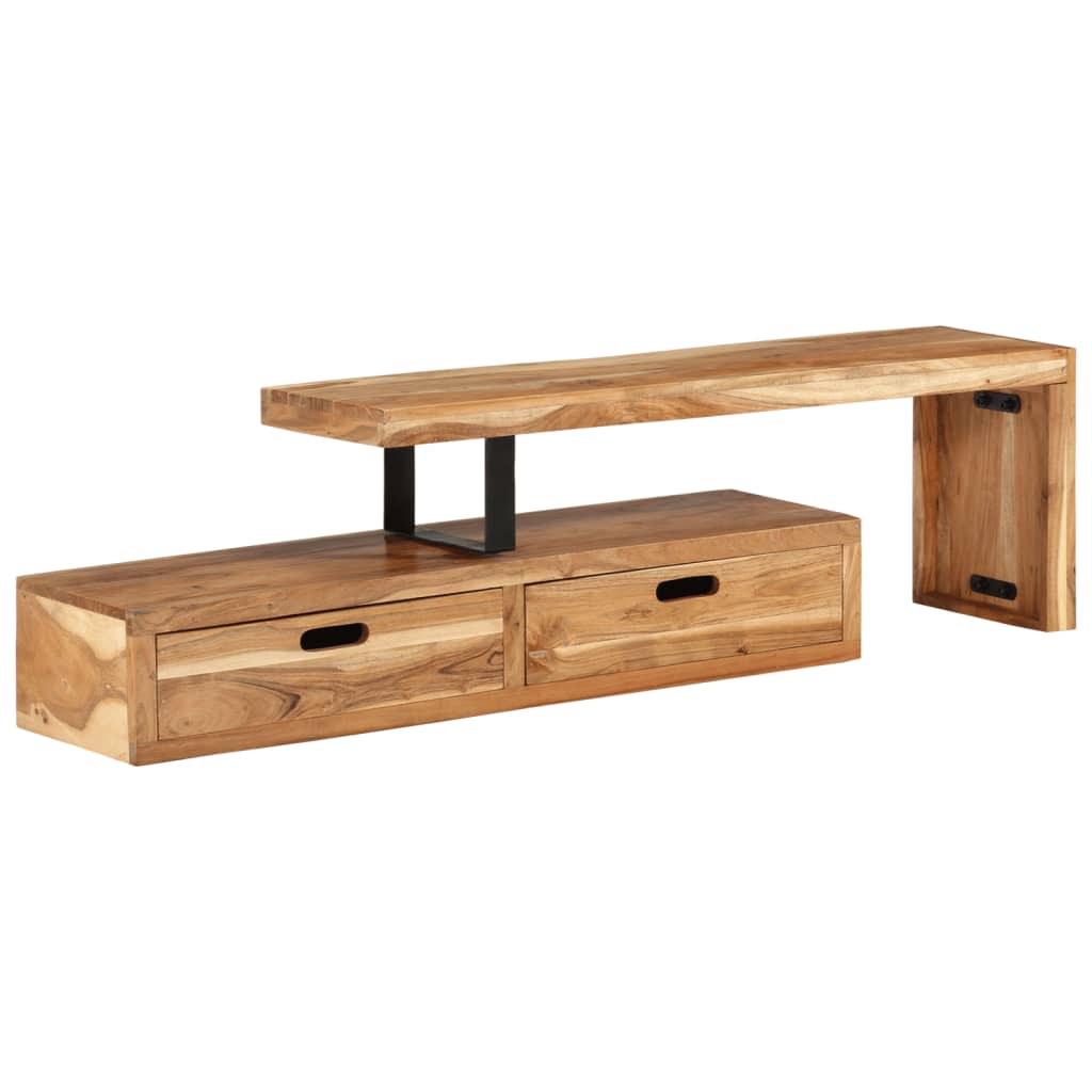 Banc TV en bois massif