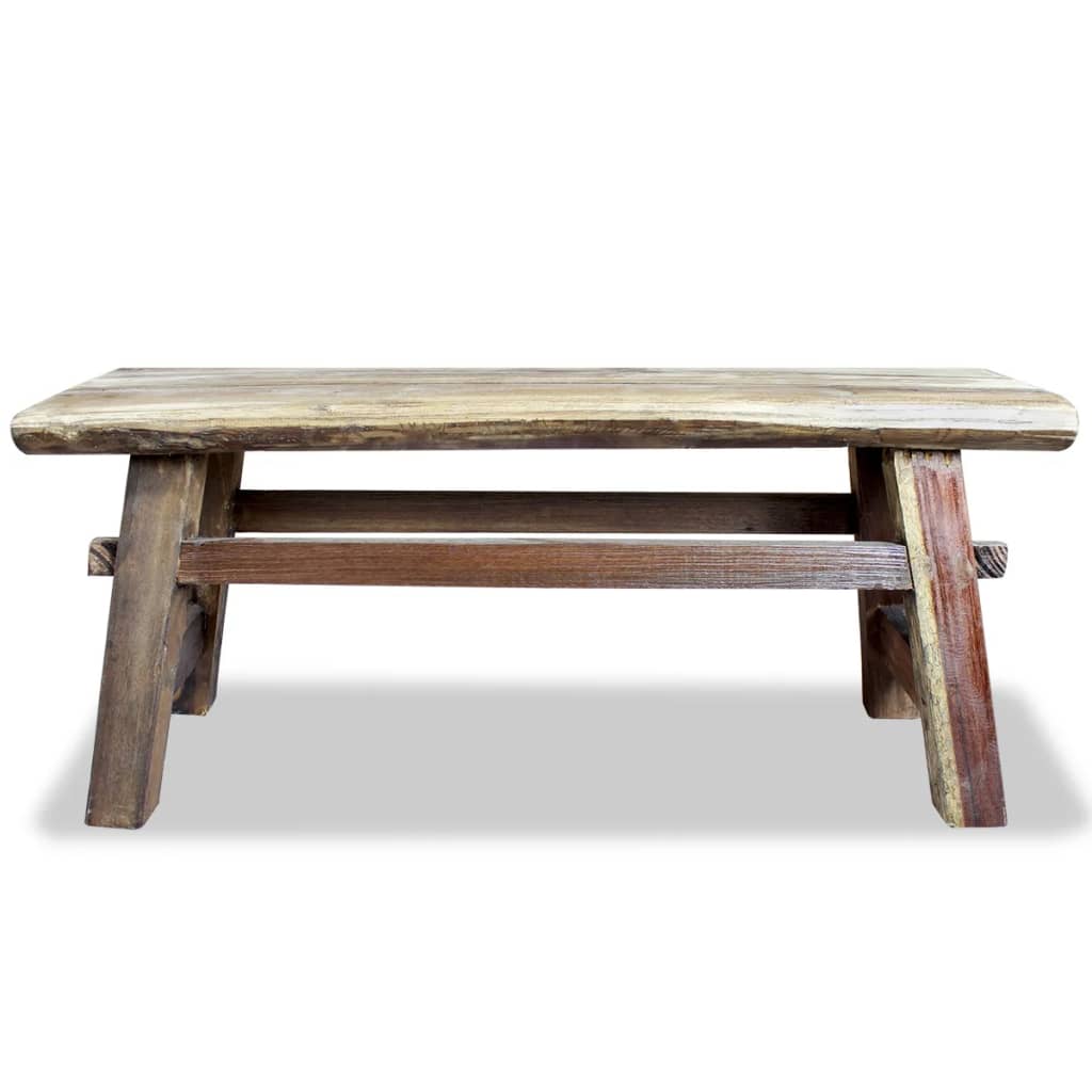 banc en bois vintage