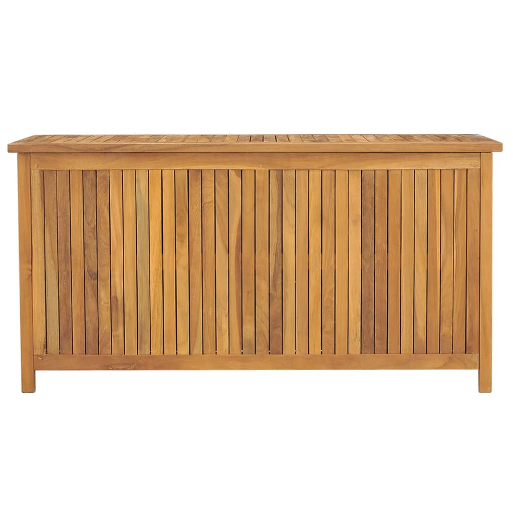 banc coffre de rangement teck