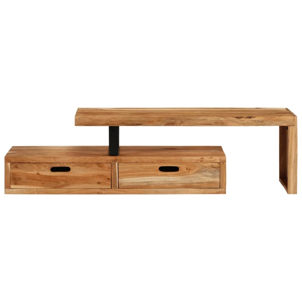 Banc TV design en bois massif
