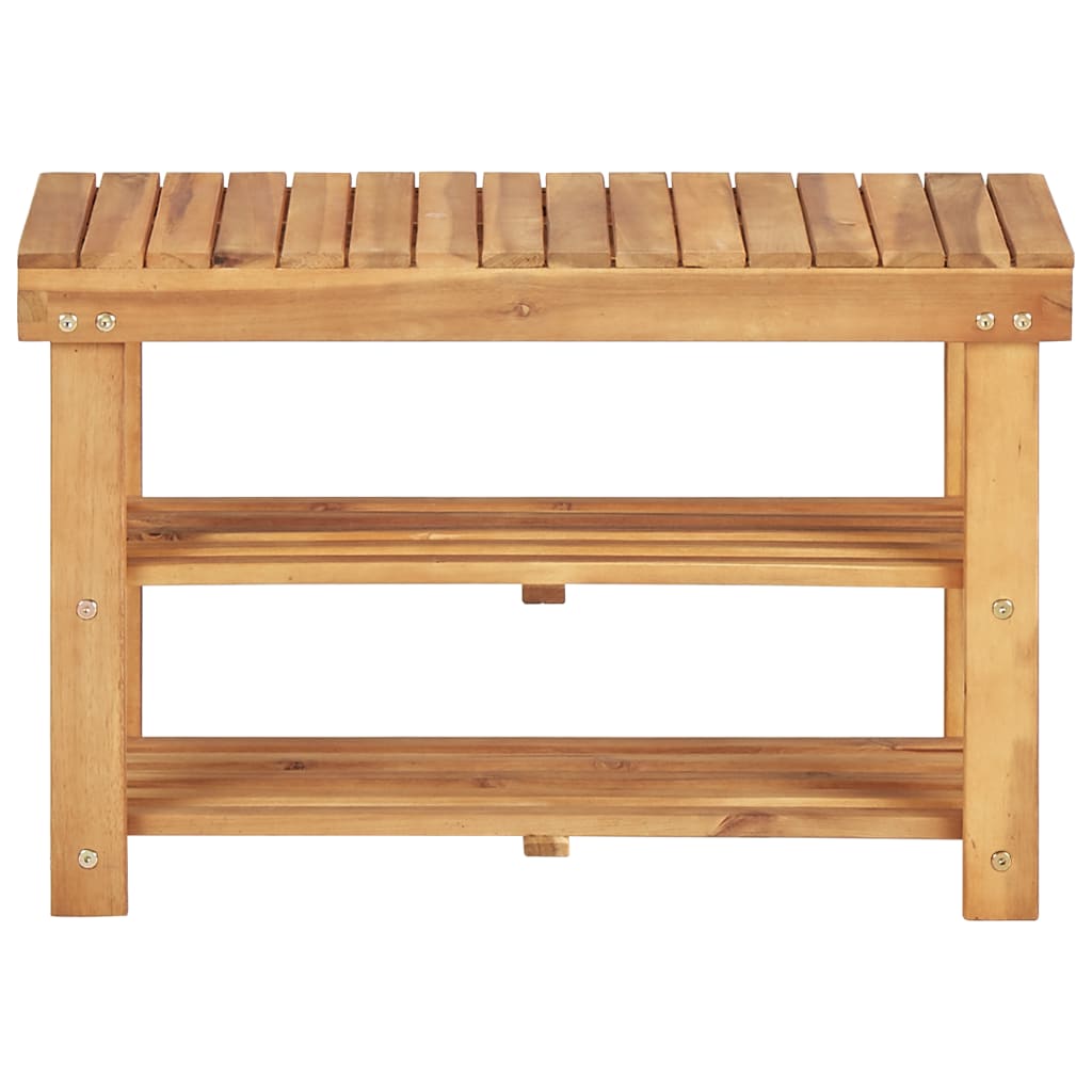 petit banc étagère pour salle de bain