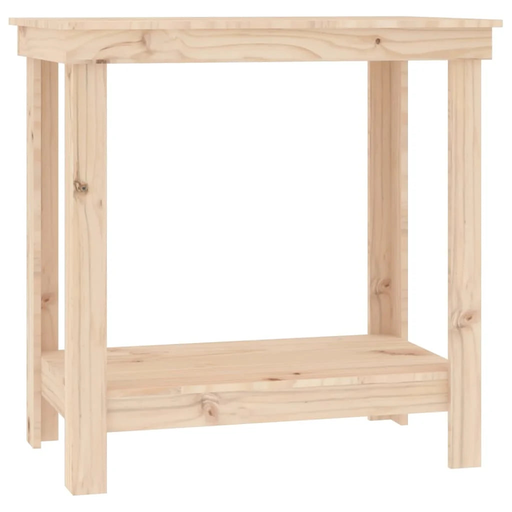 banc haut en bois