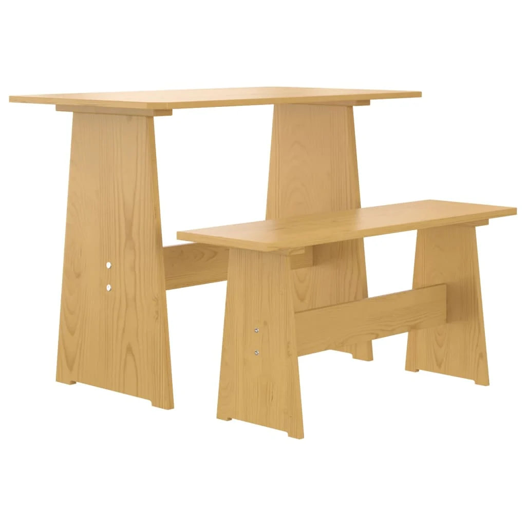 Table de Cuisine en Bois avec Banc