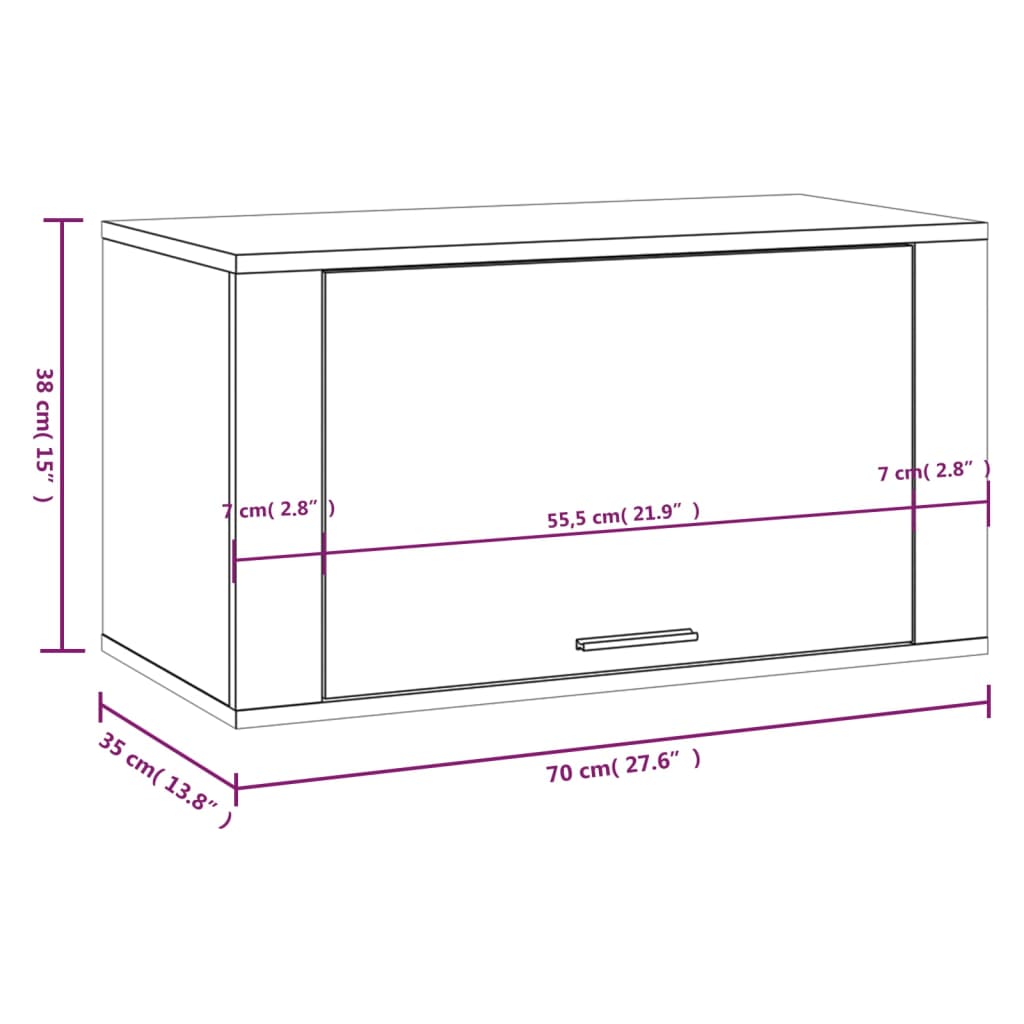 Banc Chaussures Entrée 70 cm