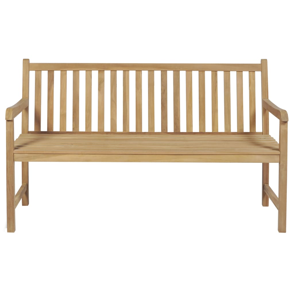 banc de jardin teck 150 cm