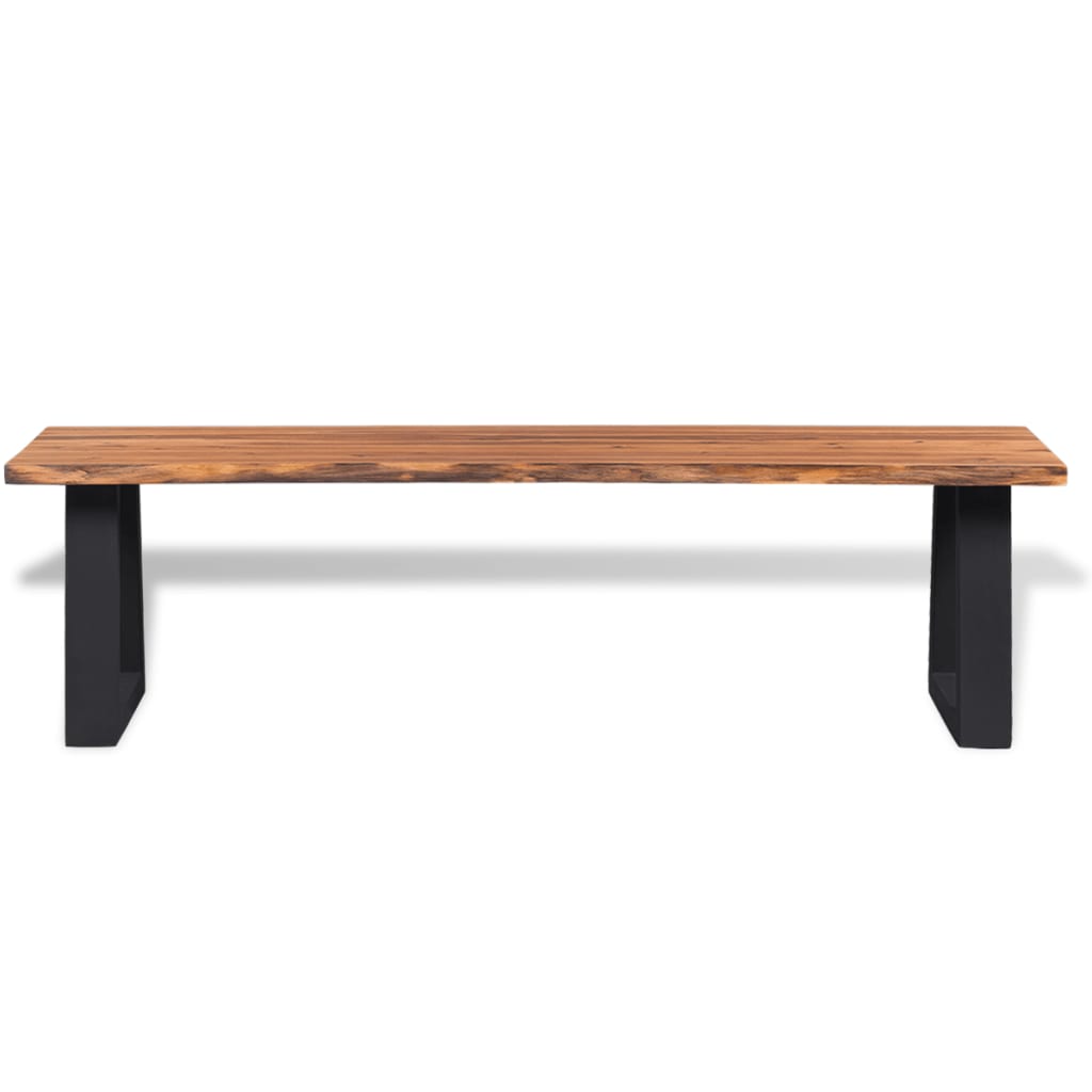 banc en bois acacia massif