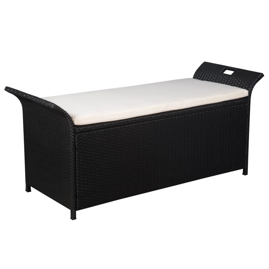 banc coffre avec coussin