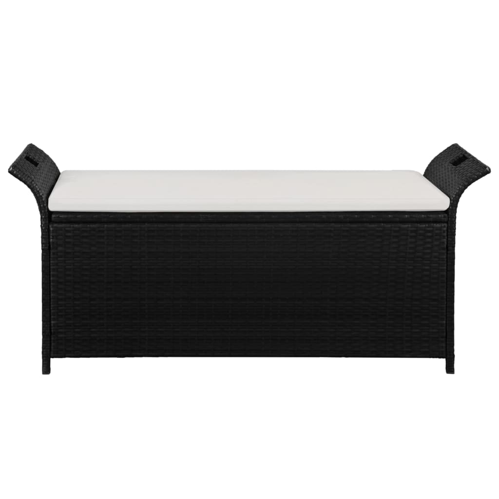 banc de rangement avec coussin