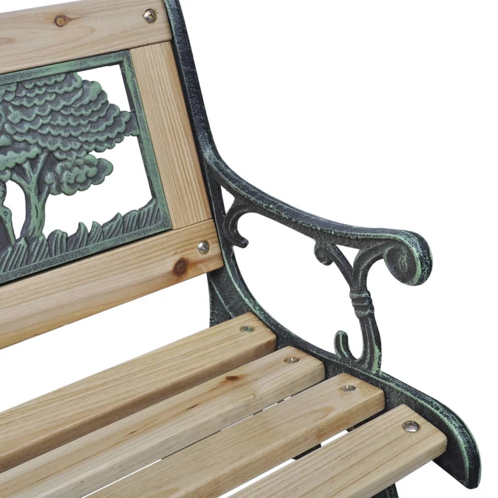 Banc de Jardin en Bois Vintage