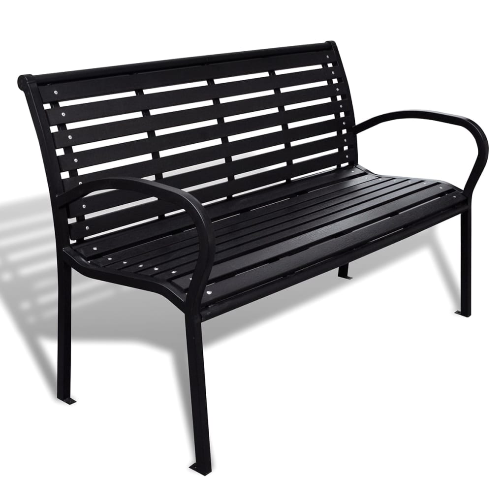 banc de jardin metal