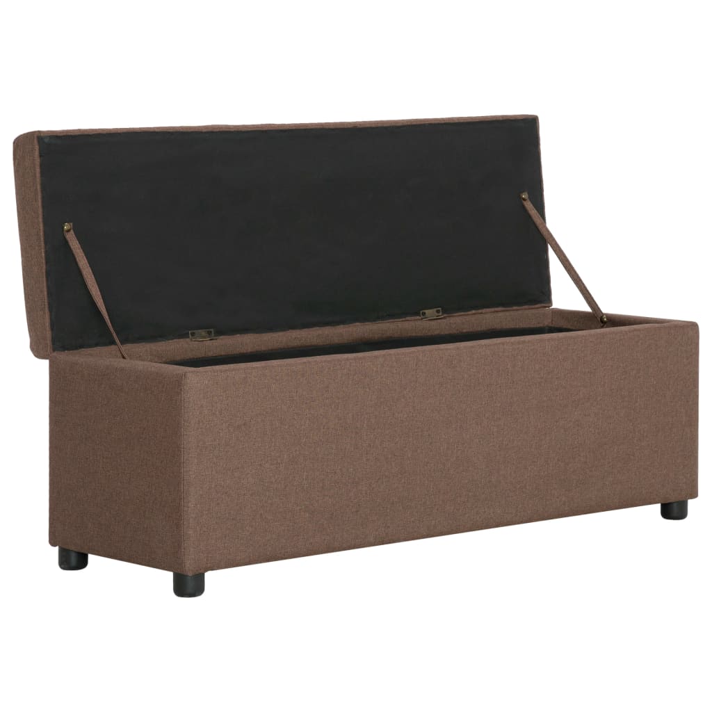 Banc Coffre Marron