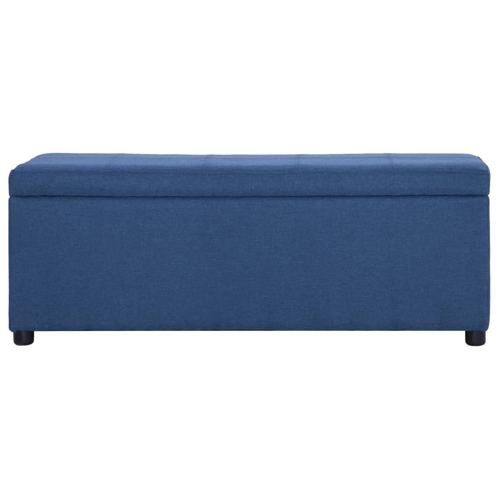 banc coffre bleu marine